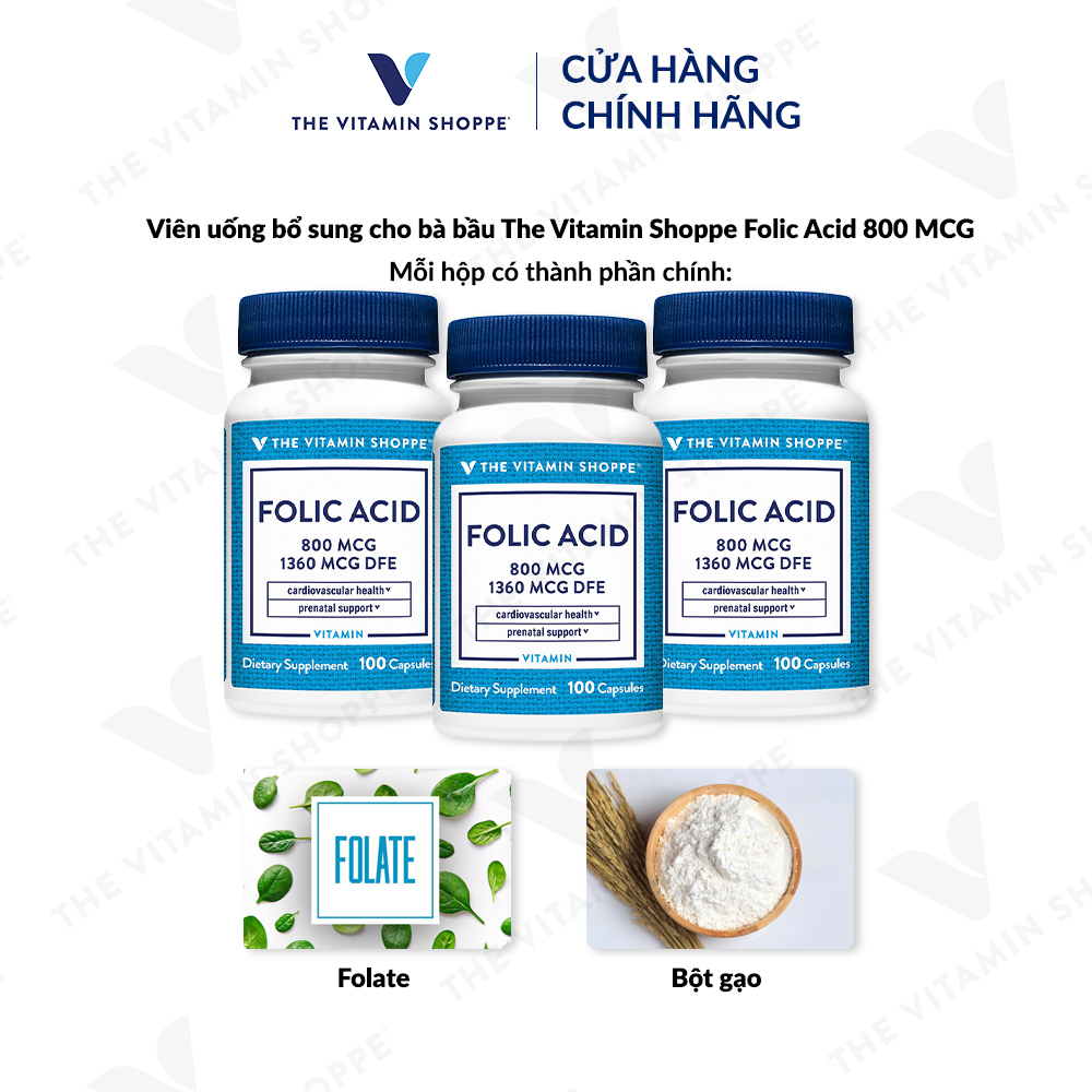 Thực phẩm bảo vệ sức khỏe FOLIC ACID