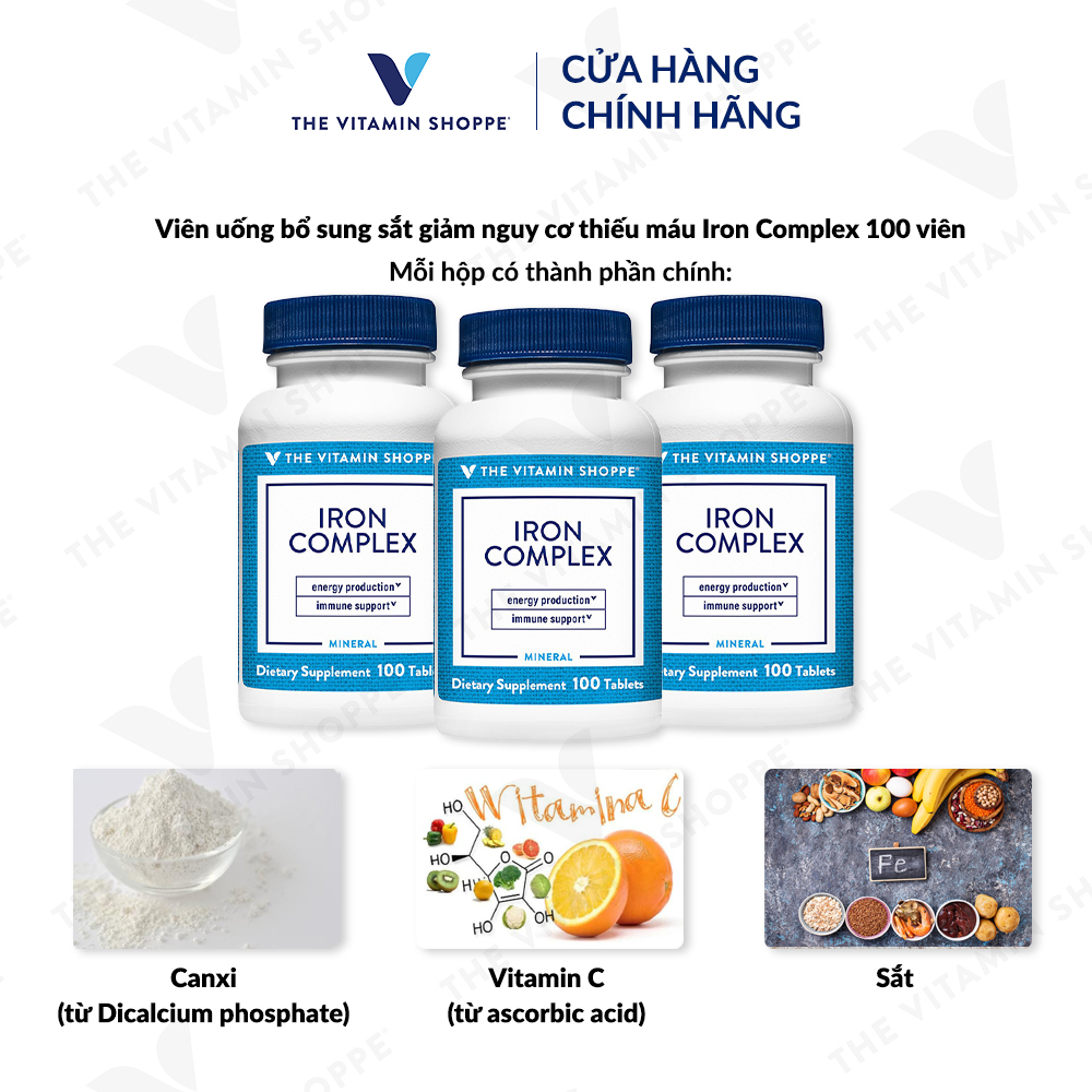 Thực phẩm bảo vệ sức khỏe IRON COMPLEX