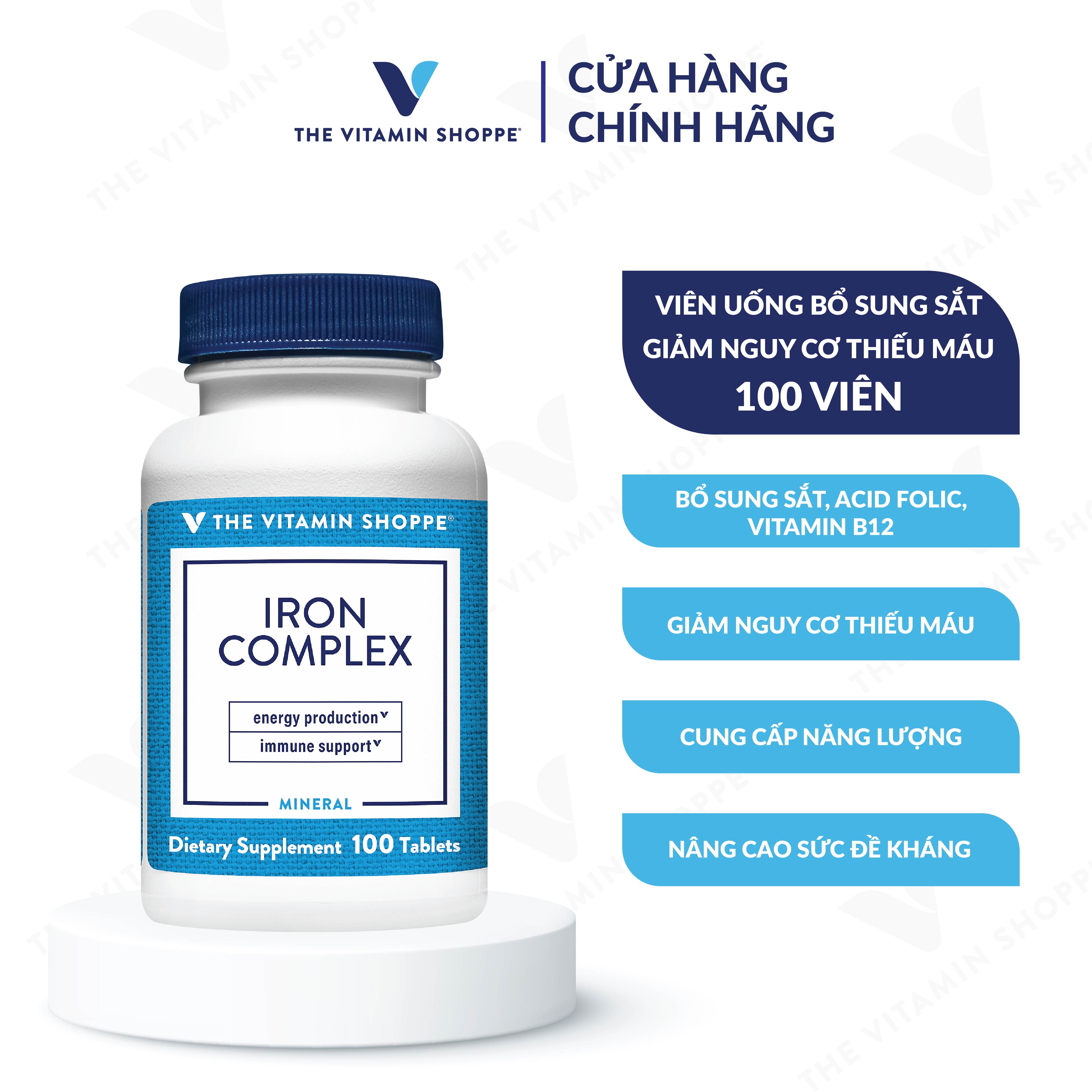 Thực phẩm bảo vệ sức khỏe IRON COMPLEX