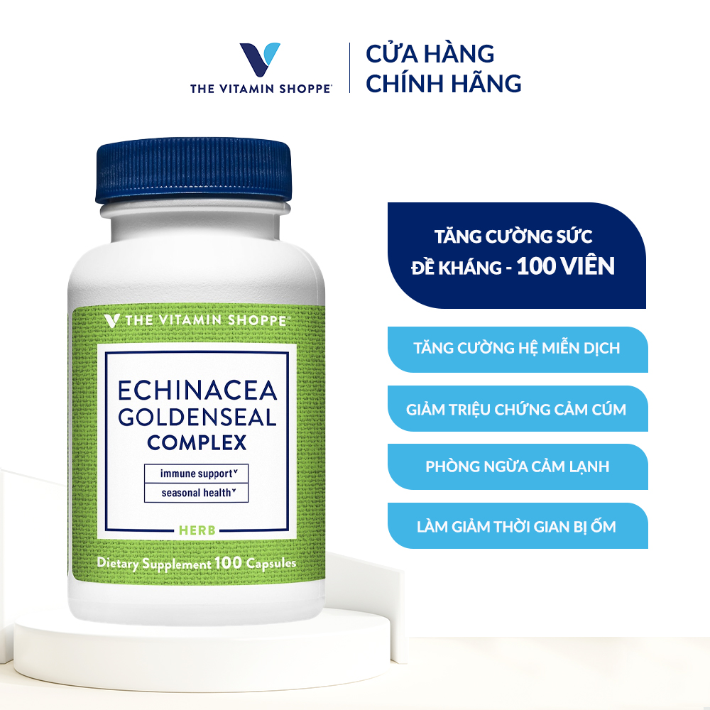 Thực phẩm bảo vệ sức khỏe ECHINACEA GOLDENSEAL COMPLEX