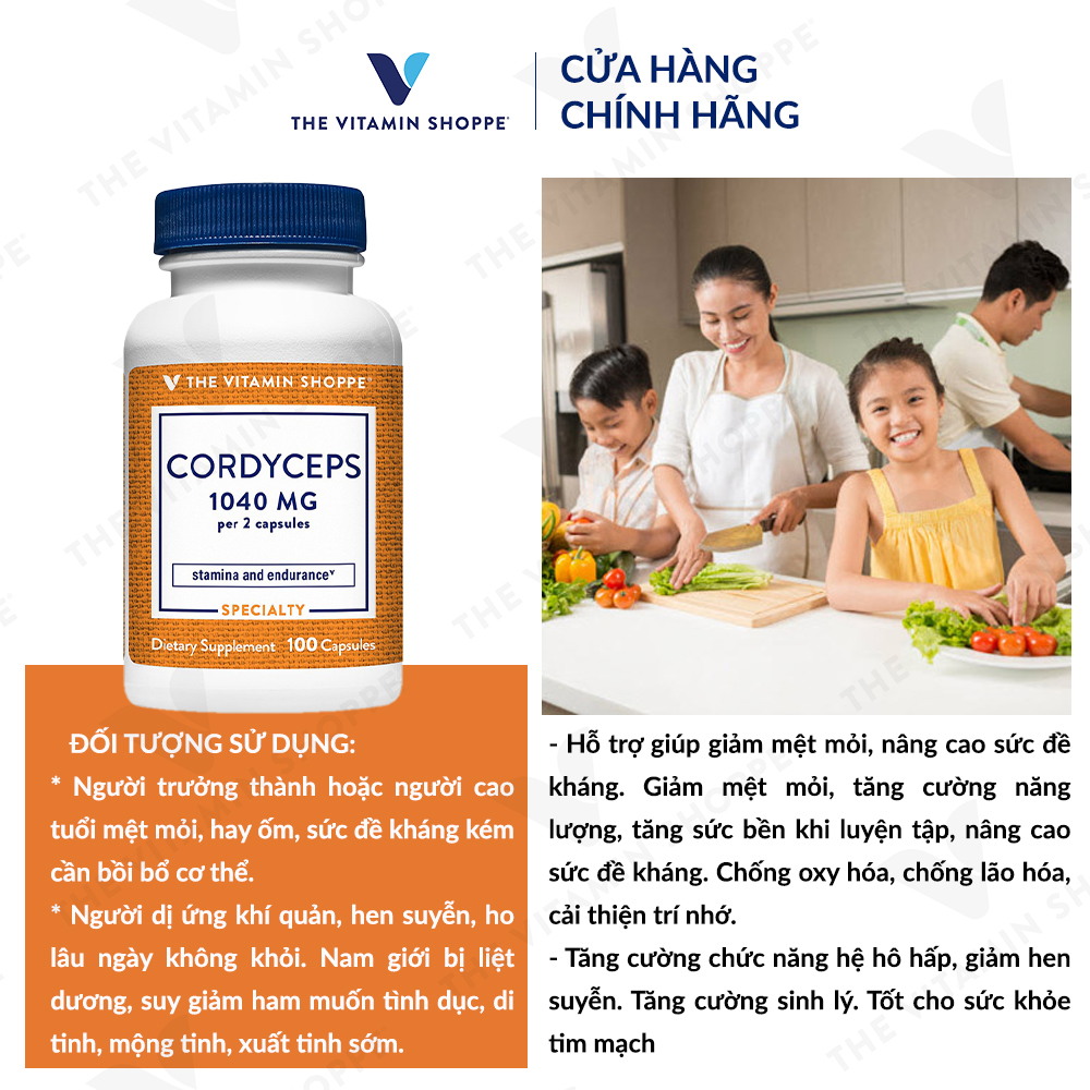 Thực phẩm bảo vệ sức khỏe CORDYCEPS