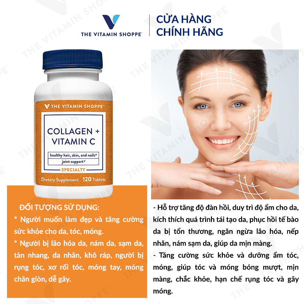 Thực phẩm bảo vệ sức khỏe COLLAGEN + VITAMIN C