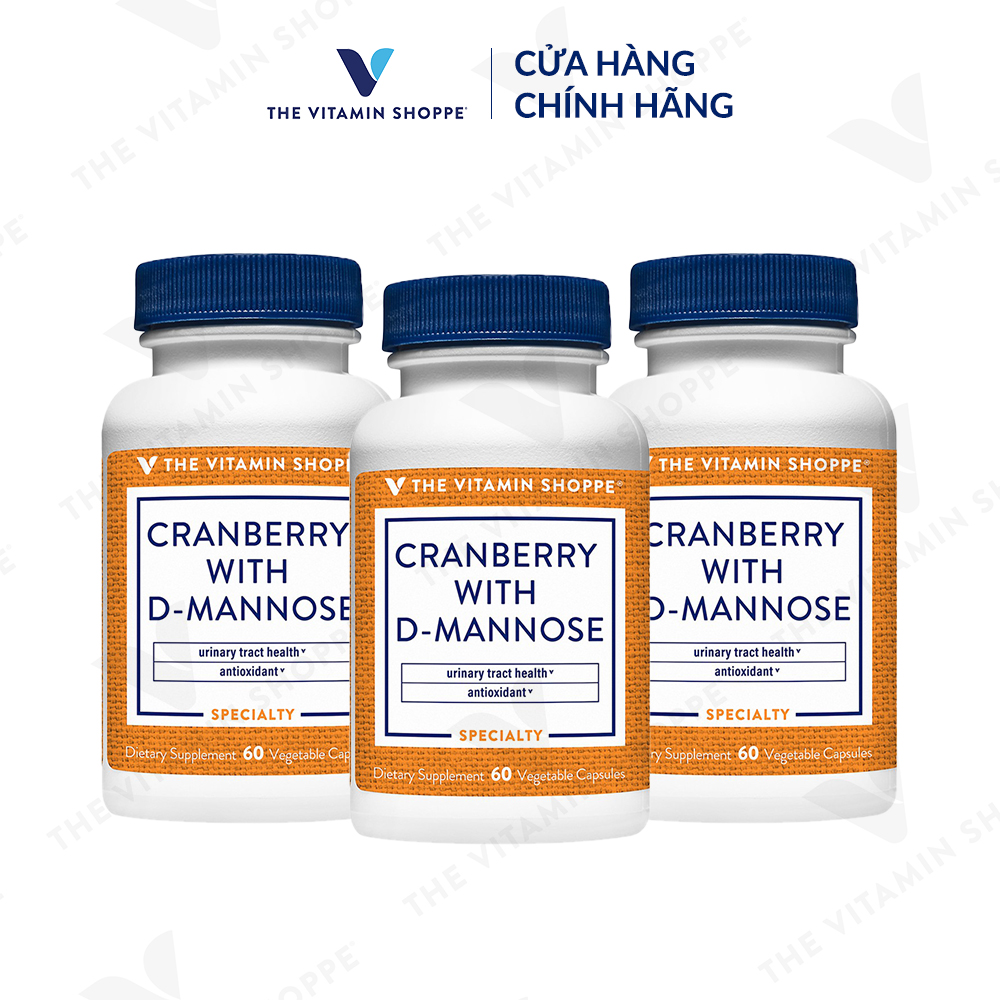 Thực phẩm bảo vệ sức khỏe CRANBERRY WITH D-MANNOSE