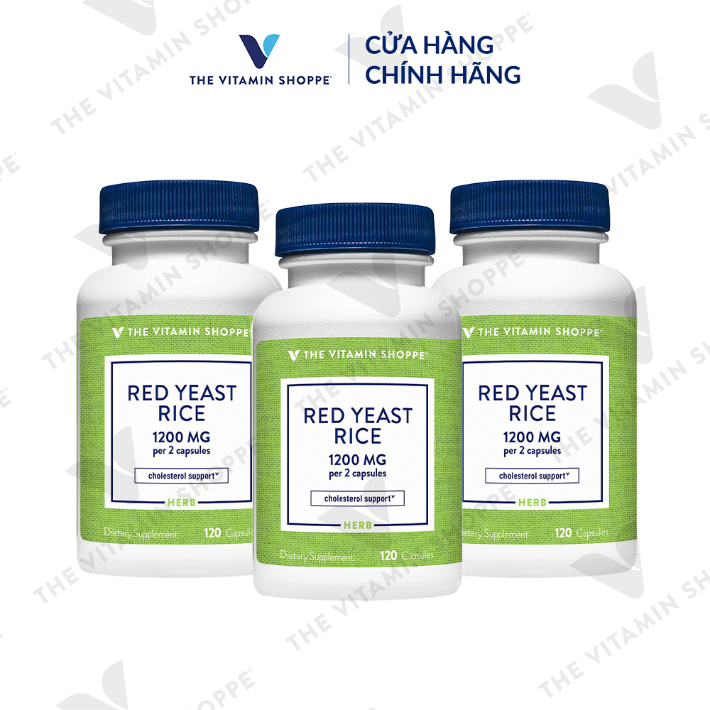 Thực phẩm bảo vệ sức khỏe RED YEAST RICE 1200 MG