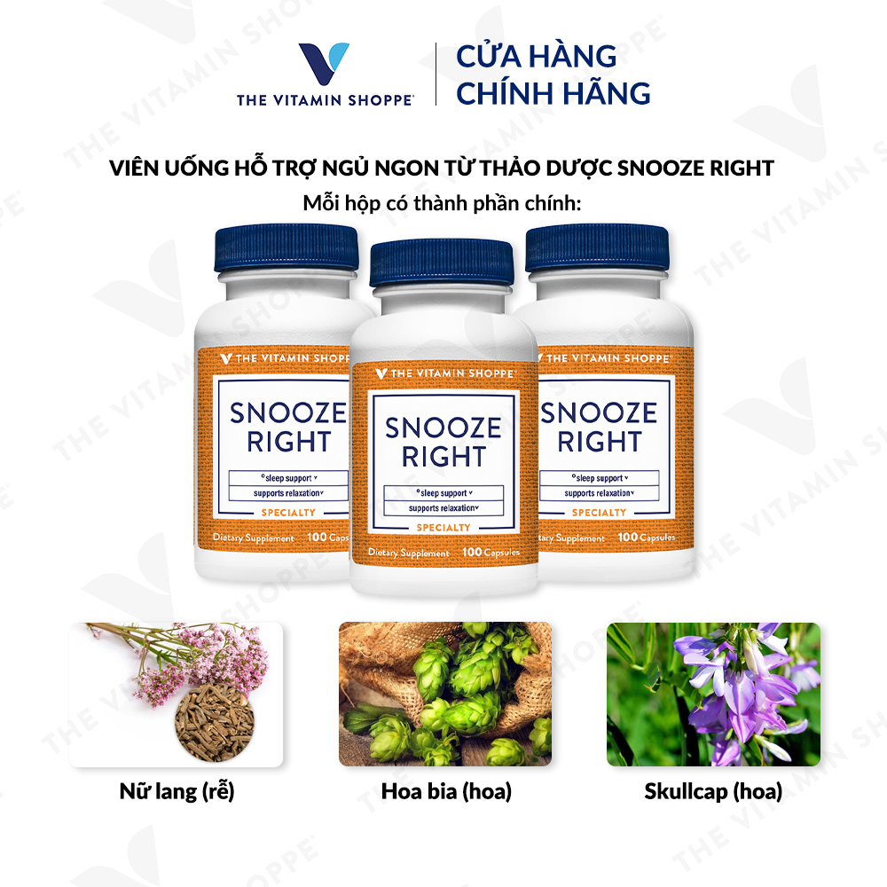 Thực phẩm bảo vệ sức khỏe SNOOZE RIGHT