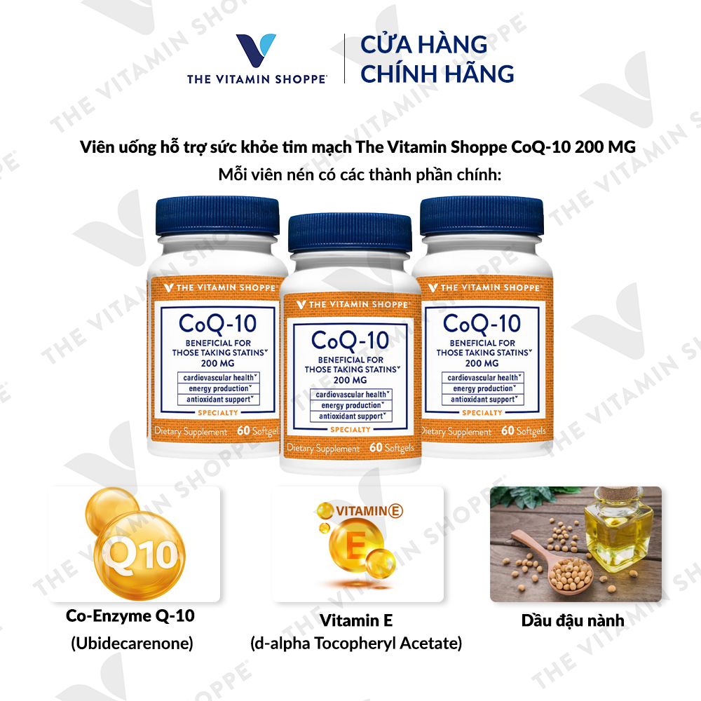 Thực phẩm bảo vệ sức khỏe COQ-10 200 MG