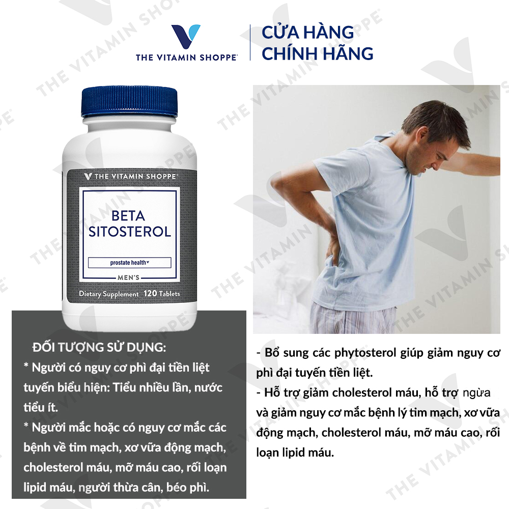 Thực phẩm bảo vệ sức khỏe BETA SITOSTEROL