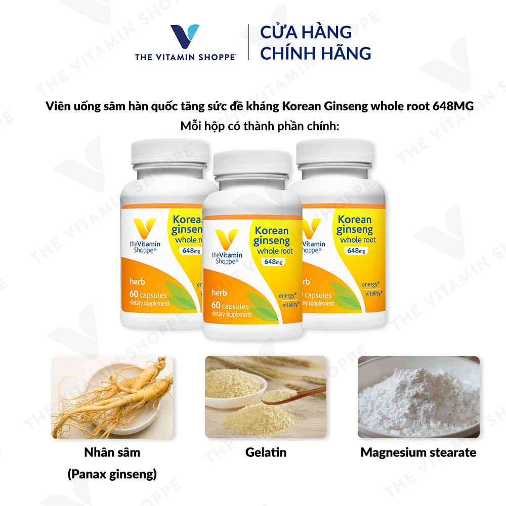 Thực phẩm bảo vệ sức khỏe KOREAN GINSENG