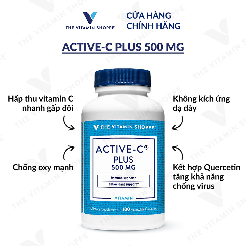 Thực phẩm bảo vệ sức khỏe ACTIVE-C PLUS 500 MG