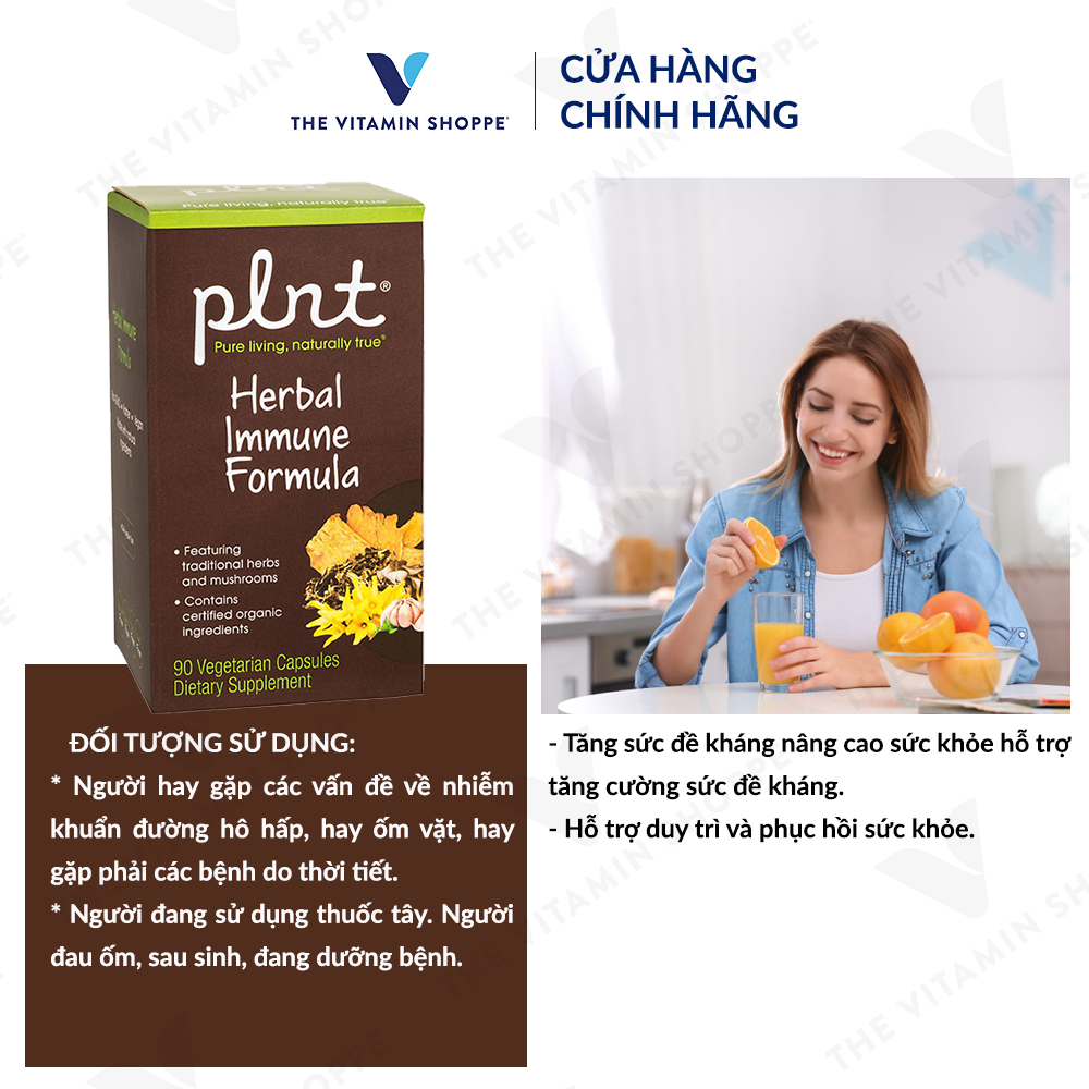 Thực phẩm bảo vệ sức khỏe HERBAL IMMUNE FORMULA