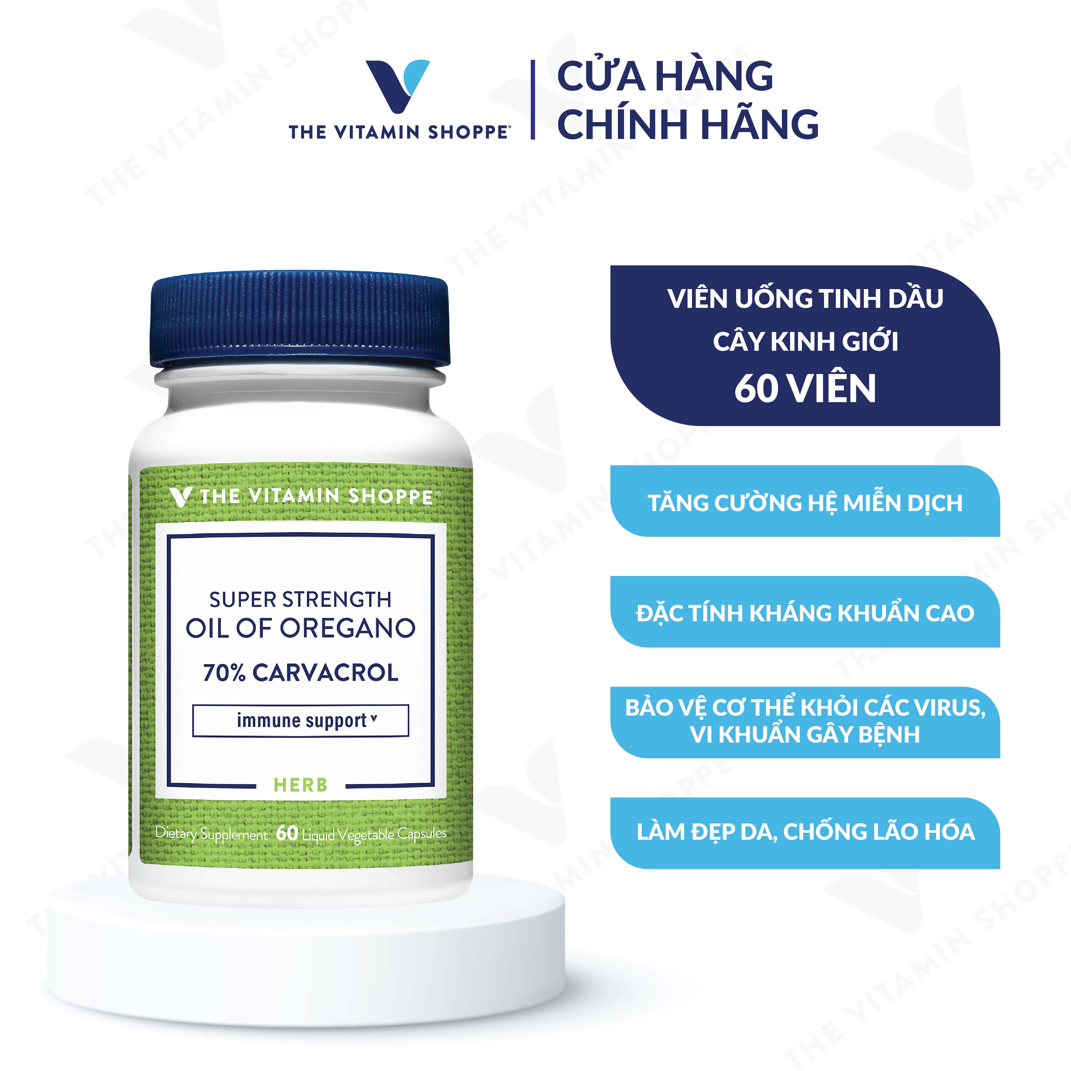 Thực phẩm bảo vệ sức khỏe SUPER STRENGTH OIL OF OREGANO