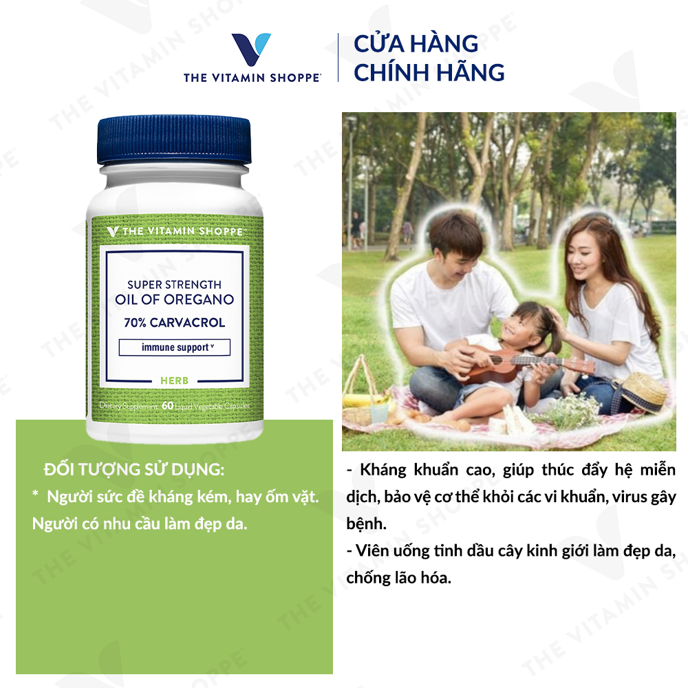 Thực phẩm bảo vệ sức khỏe SUPER STRENGTH OIL OF OREGANO