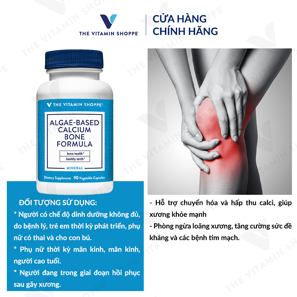 Thực phẩm bảo vệ sức khỏe ALGAE-BASED CALCIUM BONE FORMULA