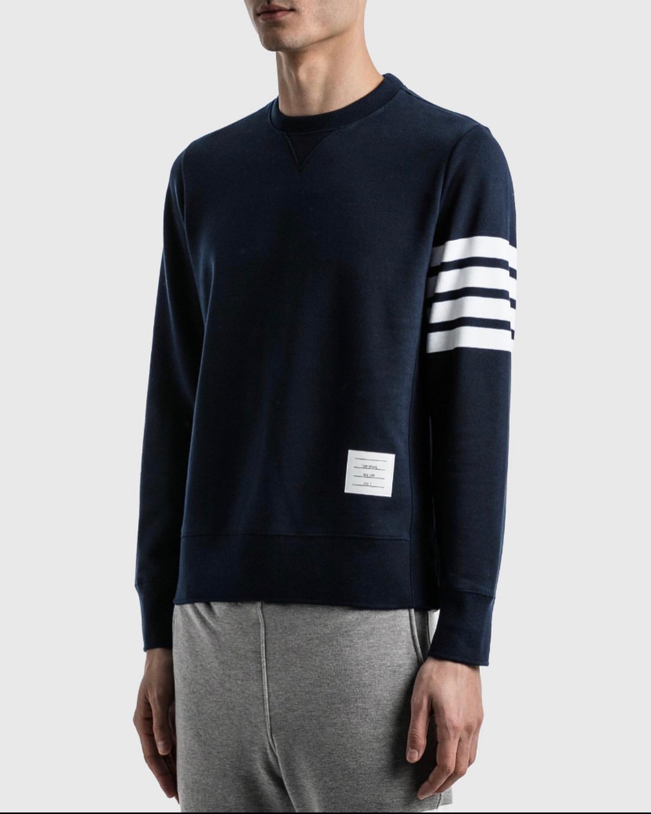 Thom browne navy sweater best sale