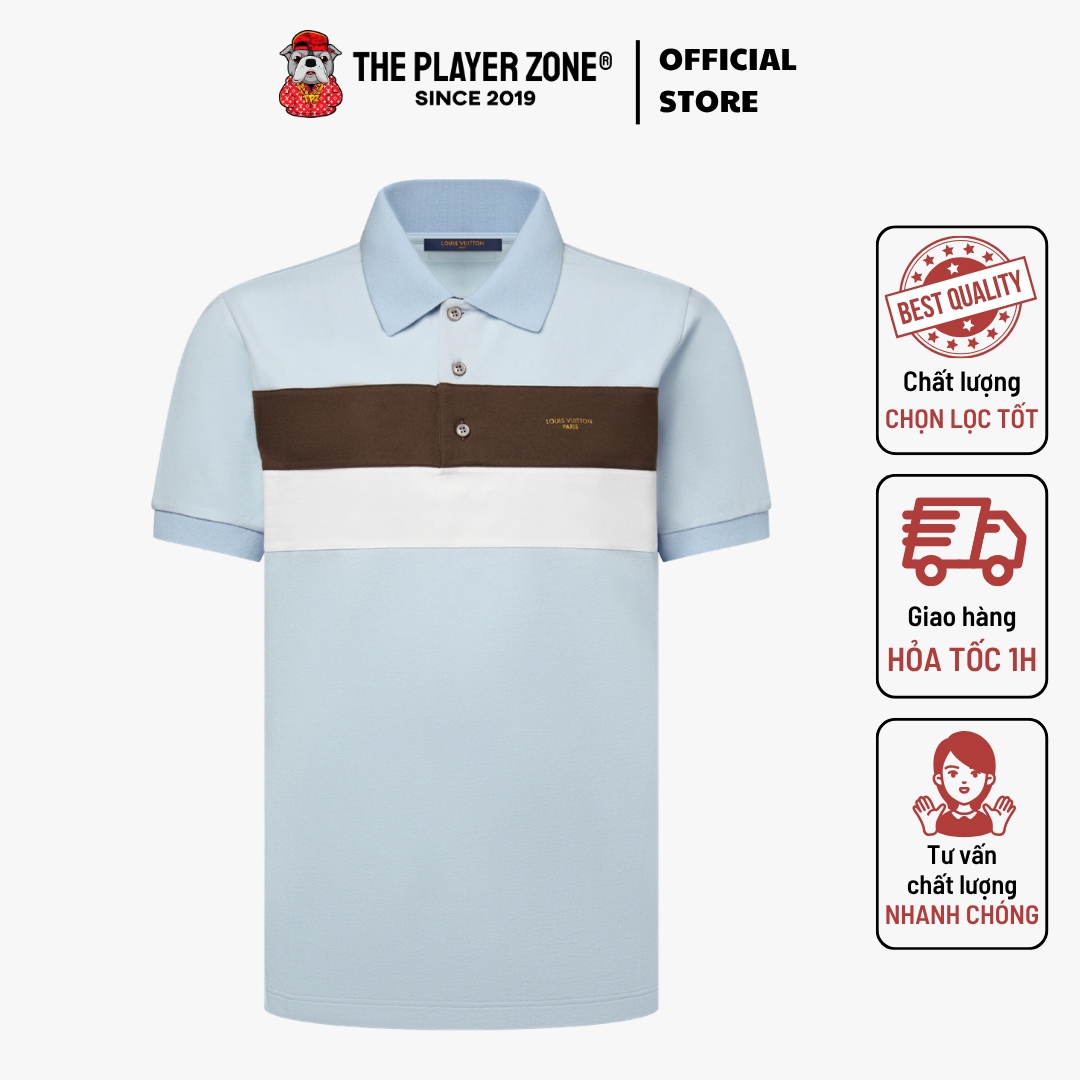 Áo Polo Short-Sleeved Shirt - Blue