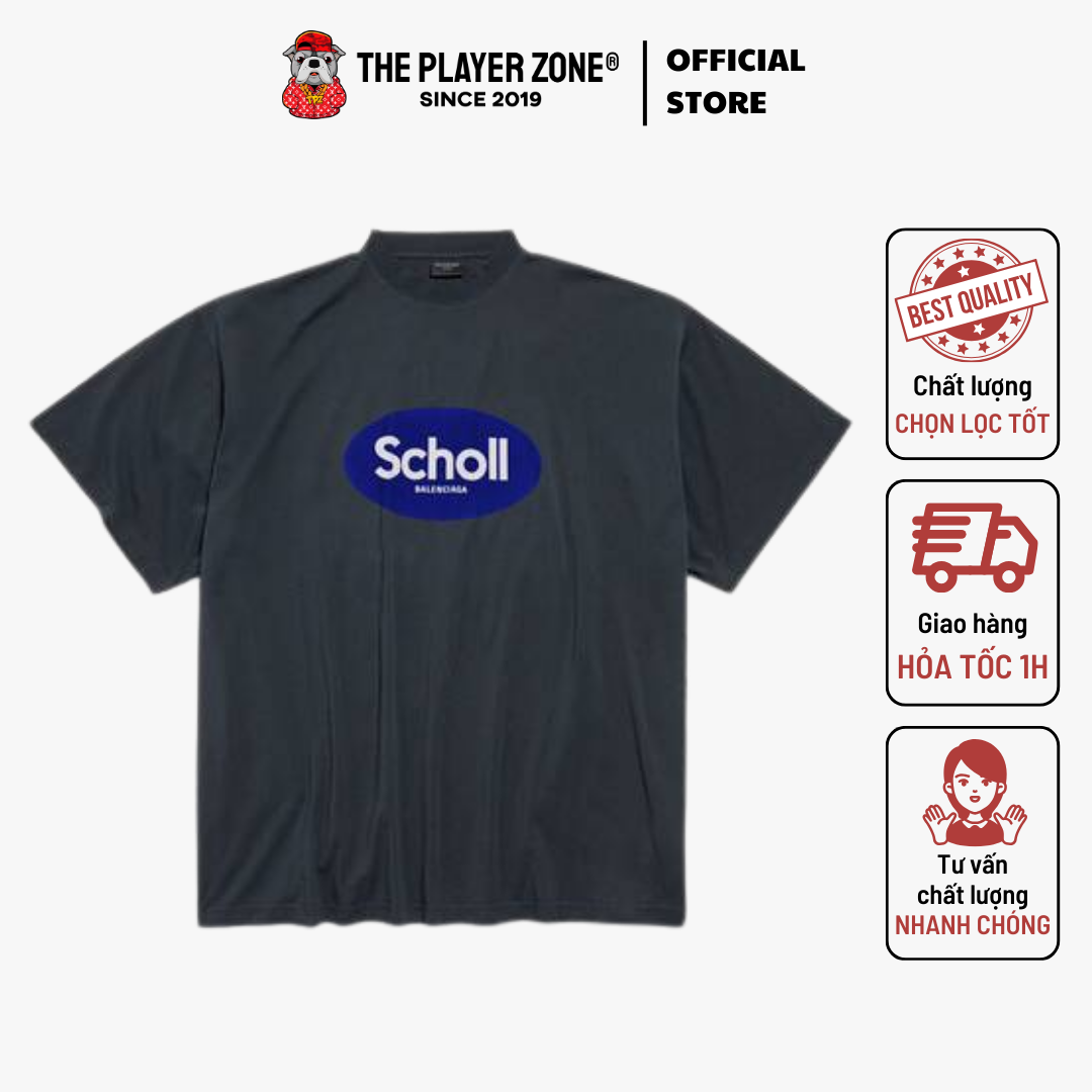 Áo Thun Balenciaga I Puma Oversized T-shirt - Đen