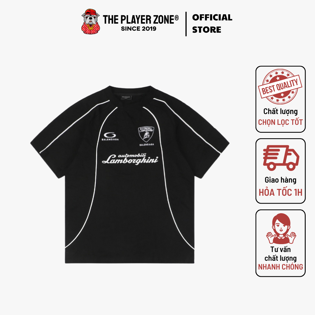 Áo Thun Balenciaga Reps for Sale - Đen