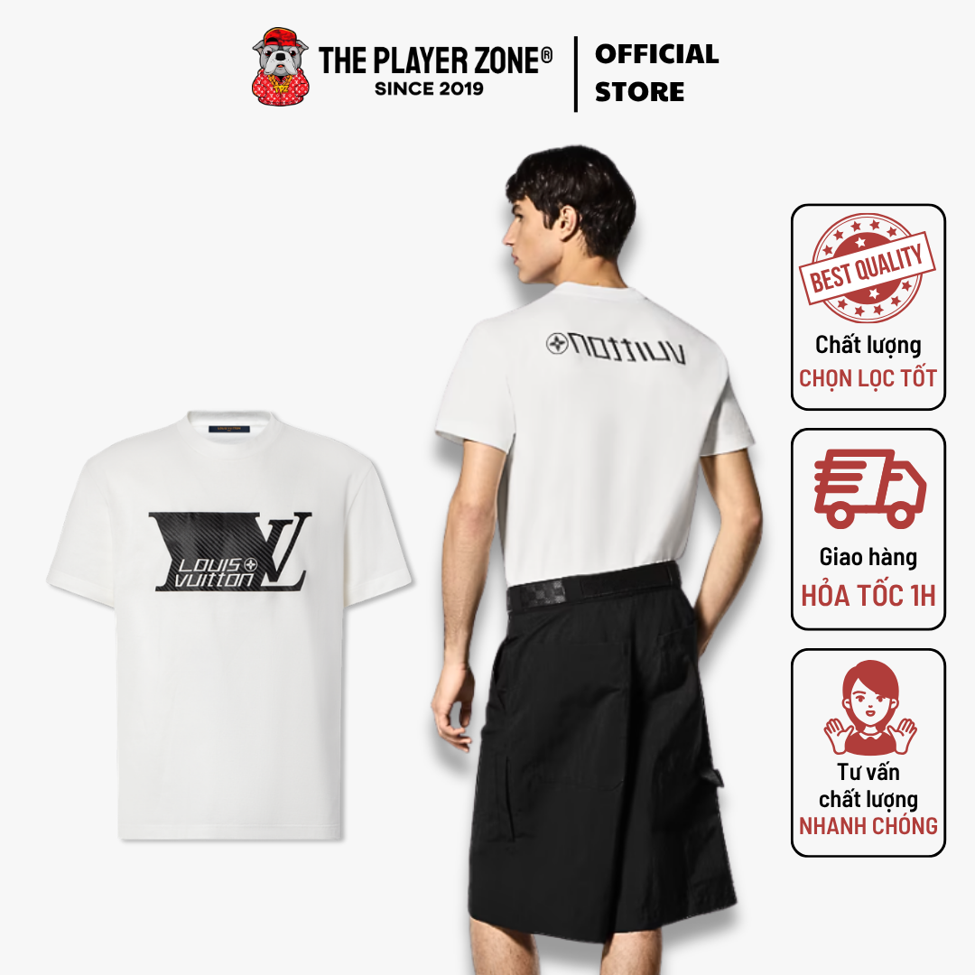 Áo Thun  Printed Signature T-shirt - Trắng