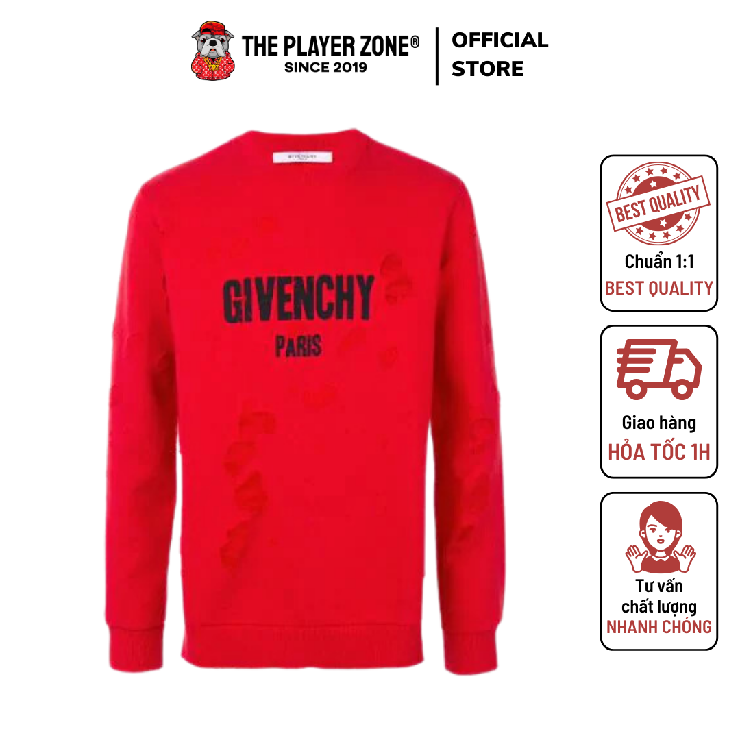 Givenchy sales sweater distressed