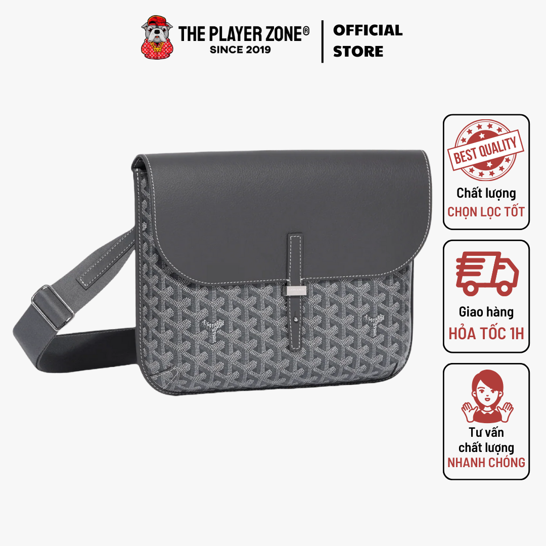 Túi Goyard Coursier Messenger Bag - Grey