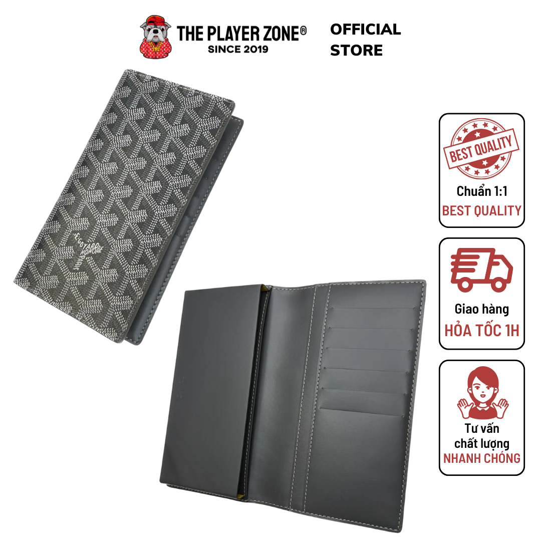 Ví dài Goyard Saint Lambert Wallet - Xám