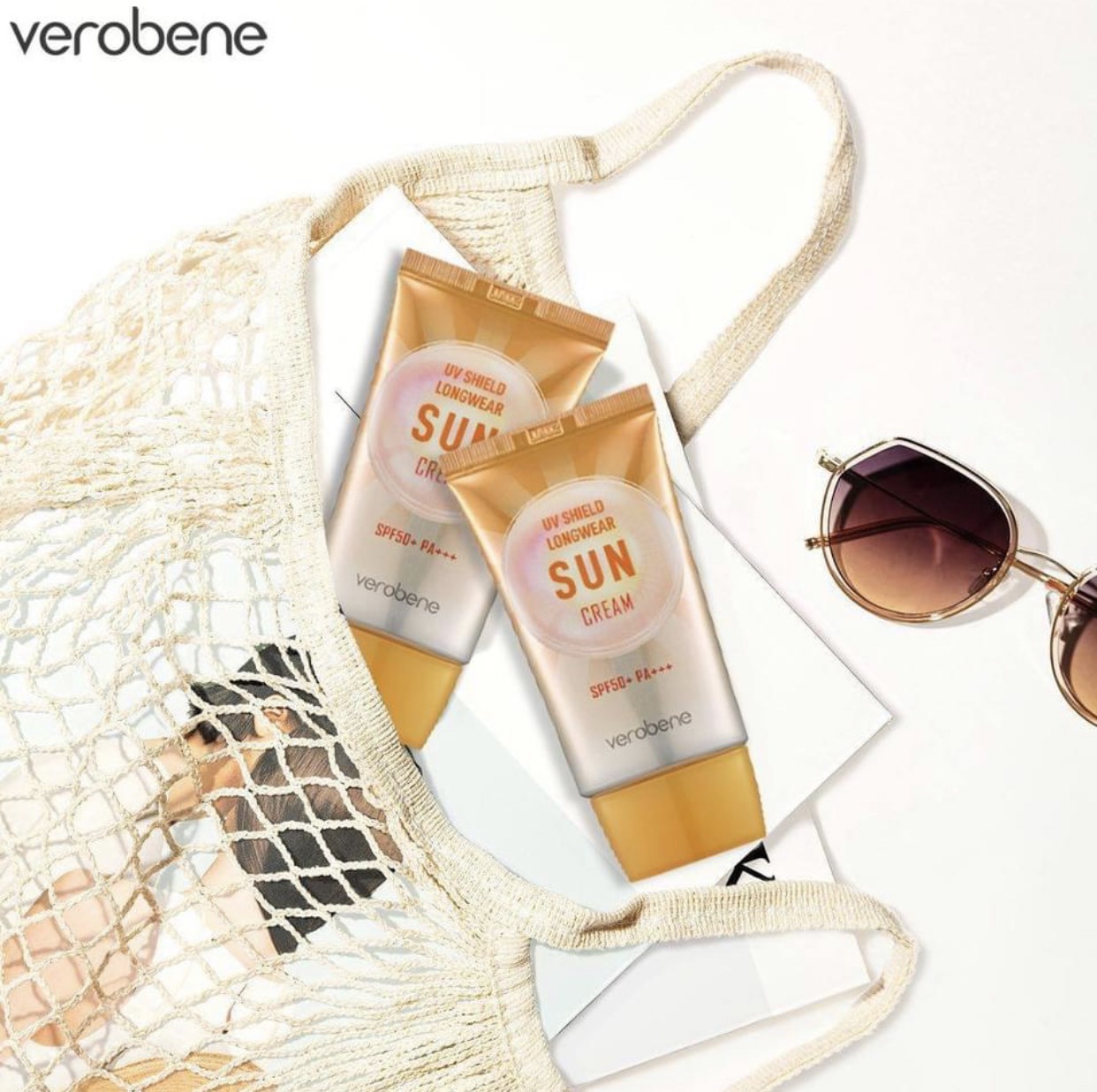 Kem Chống Nắng Verobene Sun Cream SPF 50 PA+++ CHÍNH HÃNG Hàn Quốc