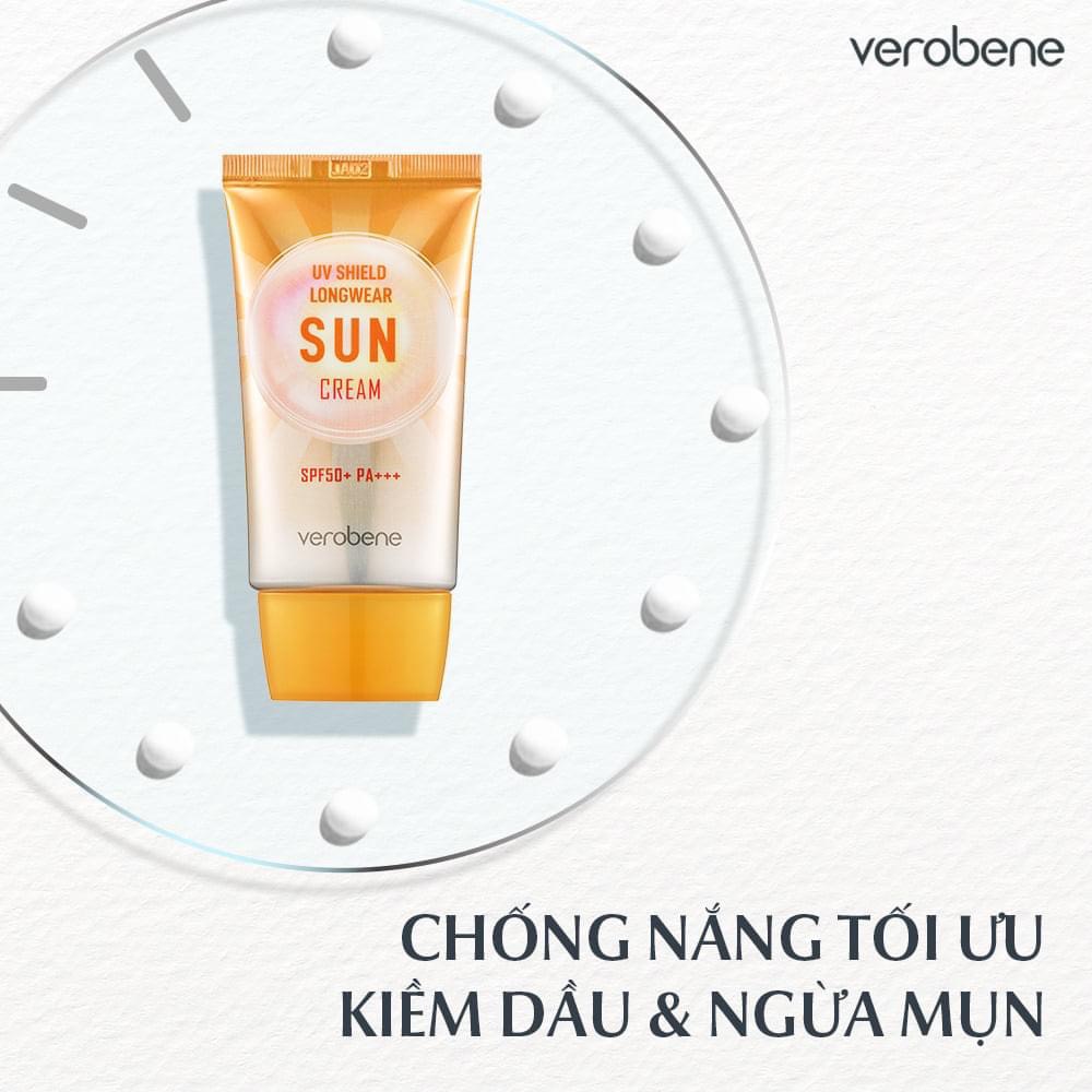 Kem Chống Nắng Verobene Sun Cream SPF 50 PA+++ CHÍNH HÃNG Hàn Quốc