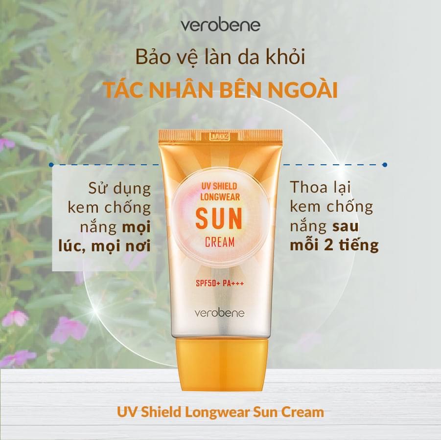 Kem Chống Nắng Verobene Sun Cream SPF 50 PA+++ CHÍNH HÃNG Hàn Quốc