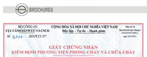 Chứng nhận kiểm định PCCC-VN