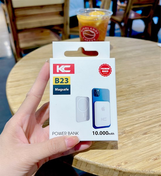 Sạc dự phòng Magsafe KC B23 ( dung lượng 10.000mAh)