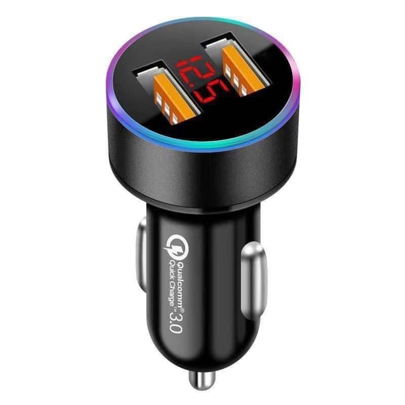 Tẩu sạc điện thoại trên ô tô KC Cg88