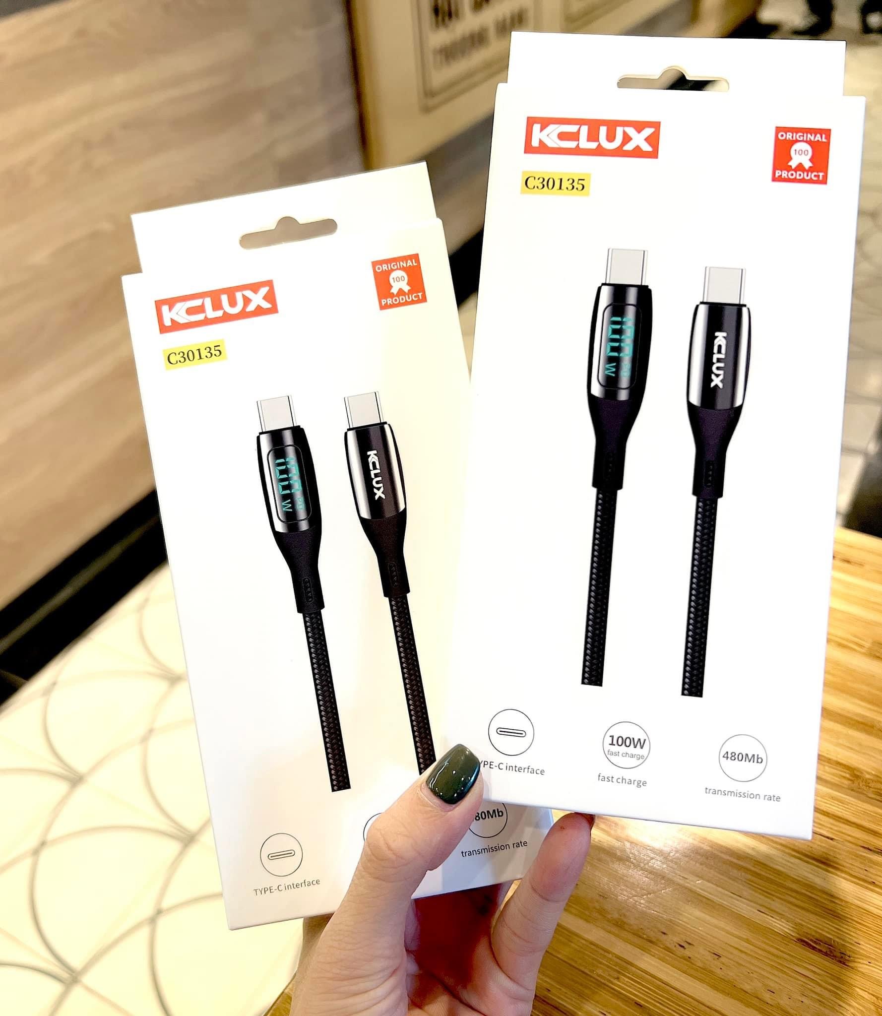 CÁP SẠC DÙ 100W KCLUX C30135 ( C to C )