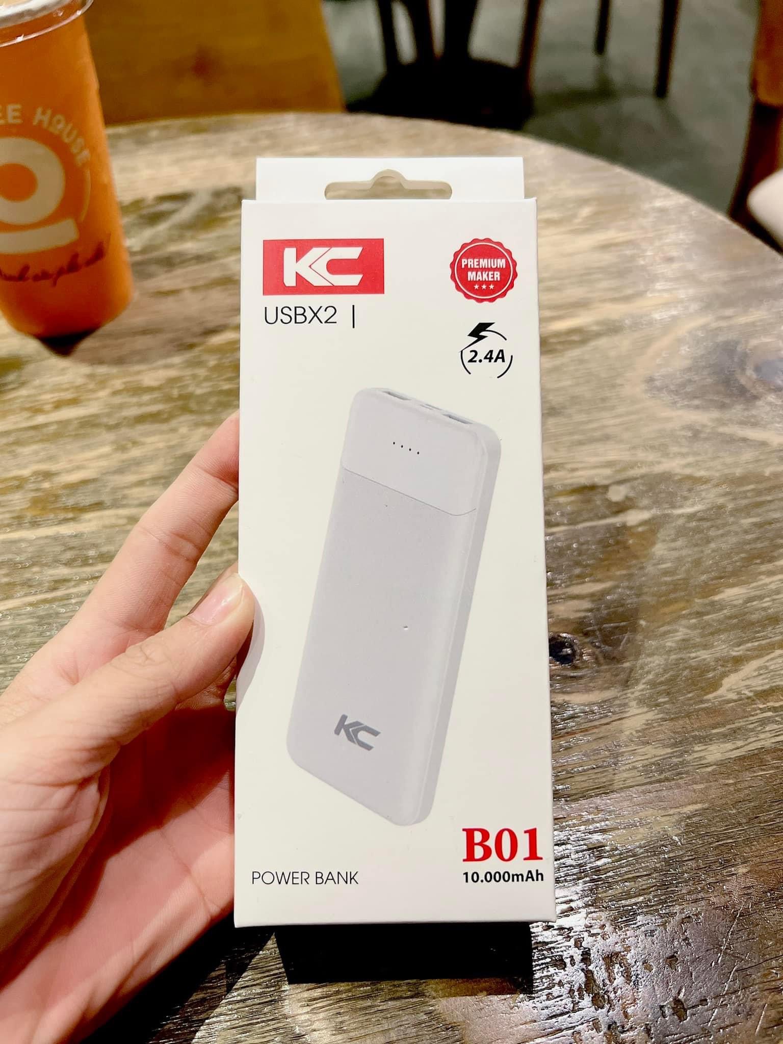 Sạc dự phòng KC B01 ( 10.000mAh )