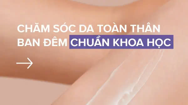 Chăm sóc da boby ban đêm