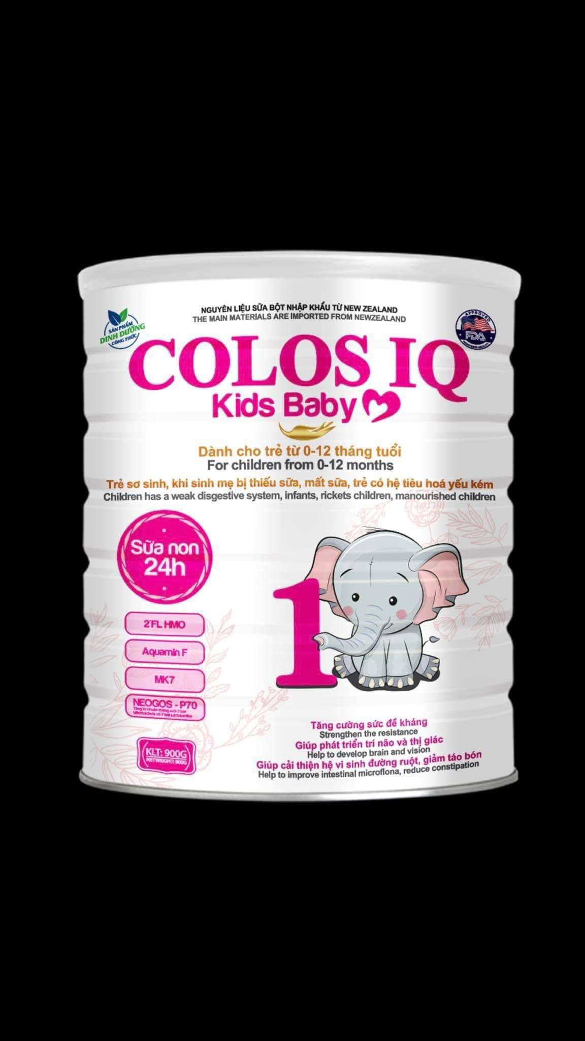 Sữa bột- COLOS  DƯỢC QUỐC TẾ  PHATMA