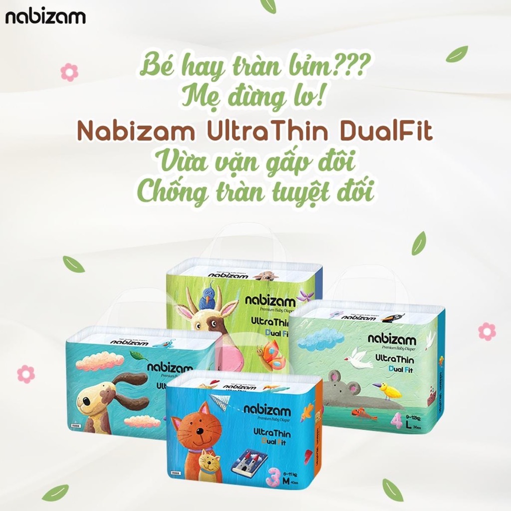 Bỉm Nabizam Ultrathhin Hàn Quốc