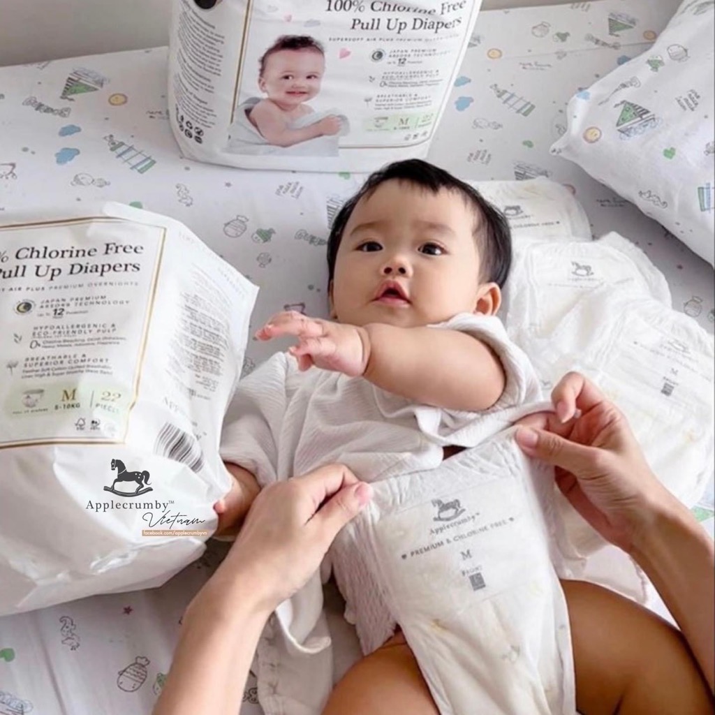 Bỉm Applecrumby Overnight bỉm đêm