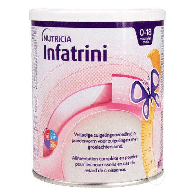 Sữa công thức Infatrini 0-18m Đức 400g