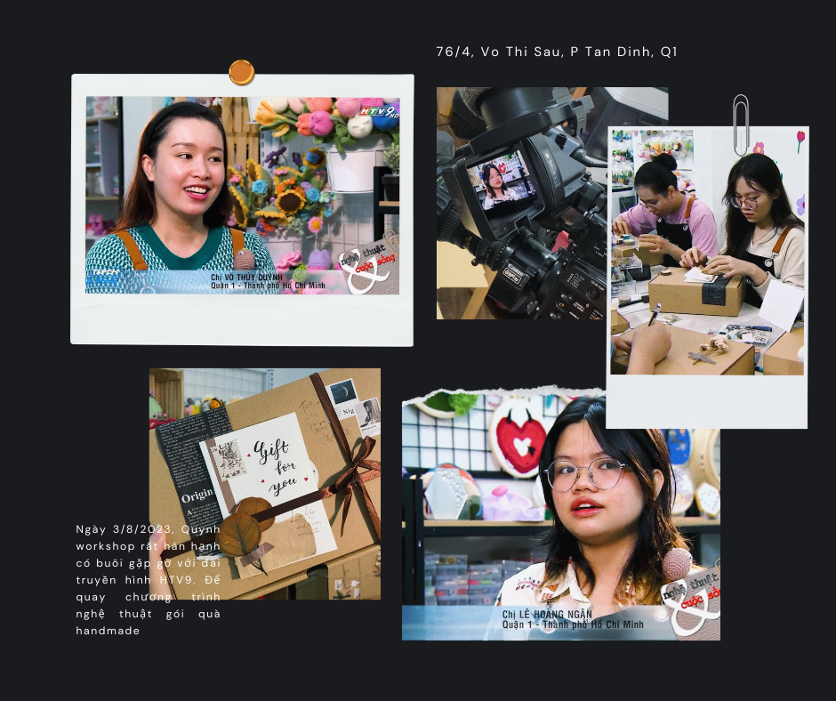 Một ngày làm hộp quà mix trên HTV9 Một ngày làm hộp quà mix trên HTV9