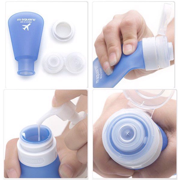 9 mẫu Chai chiết mỹ phẩm nhỏ Gọn và Tiện Lợi dành cho dân du lịch