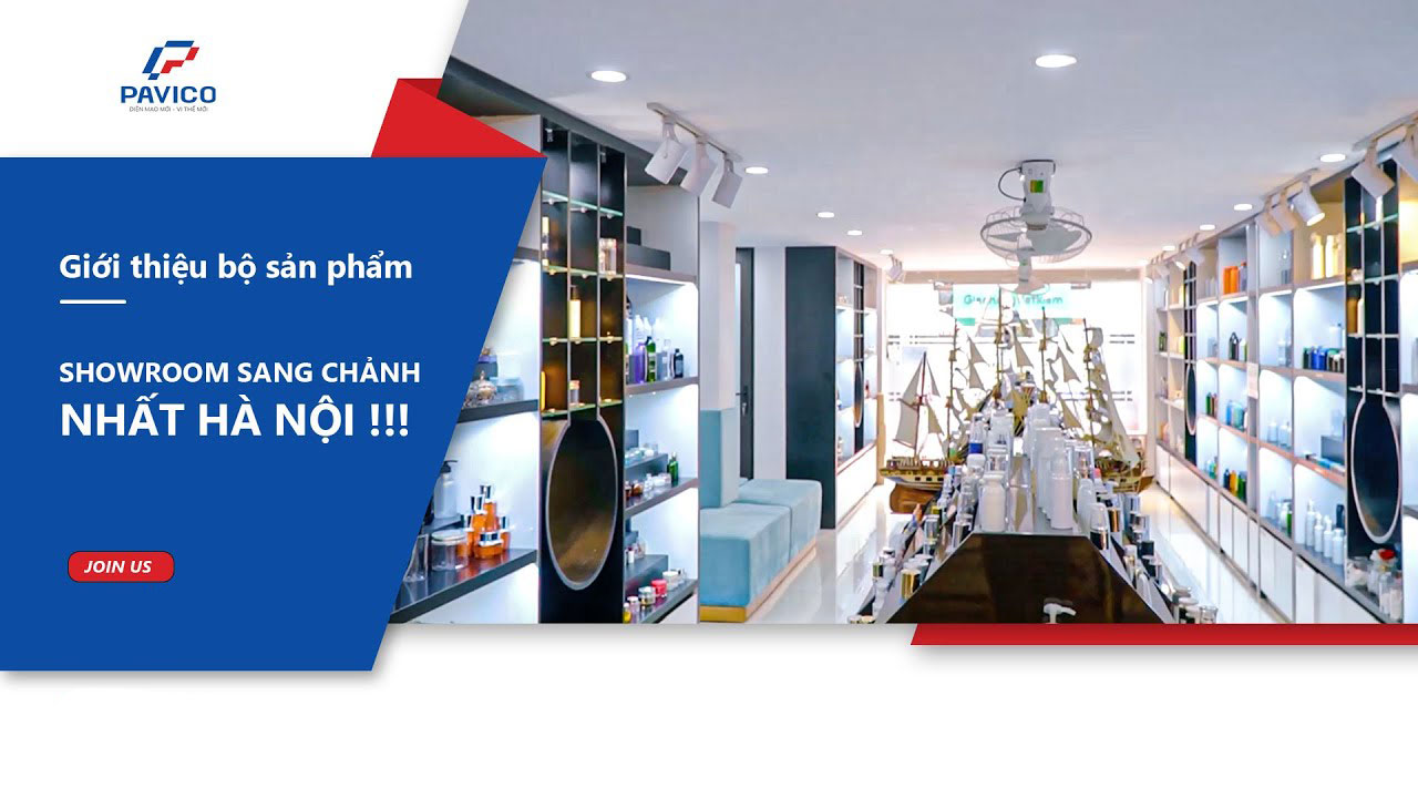 Showroom Chai hũ lọ sang chảnh - Bottle sample room in PAVICO Viet Nam
