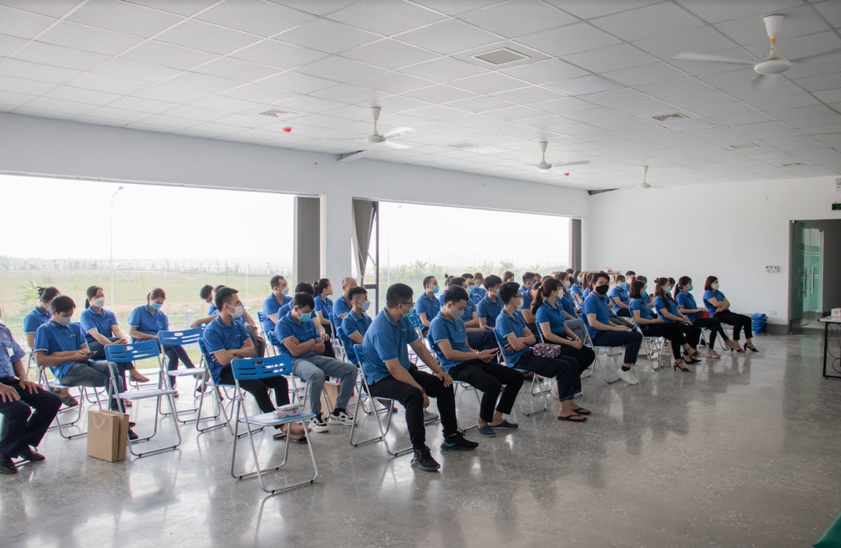 Hoạt động đào tạo 5S - nâng cao năng lực sản xuất tại Công ty Cổ Phần Pavico Việt Nam