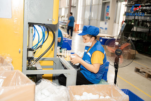 Quy trình sản xuất khép kín, chuẩn chỉ từng công đoạn 