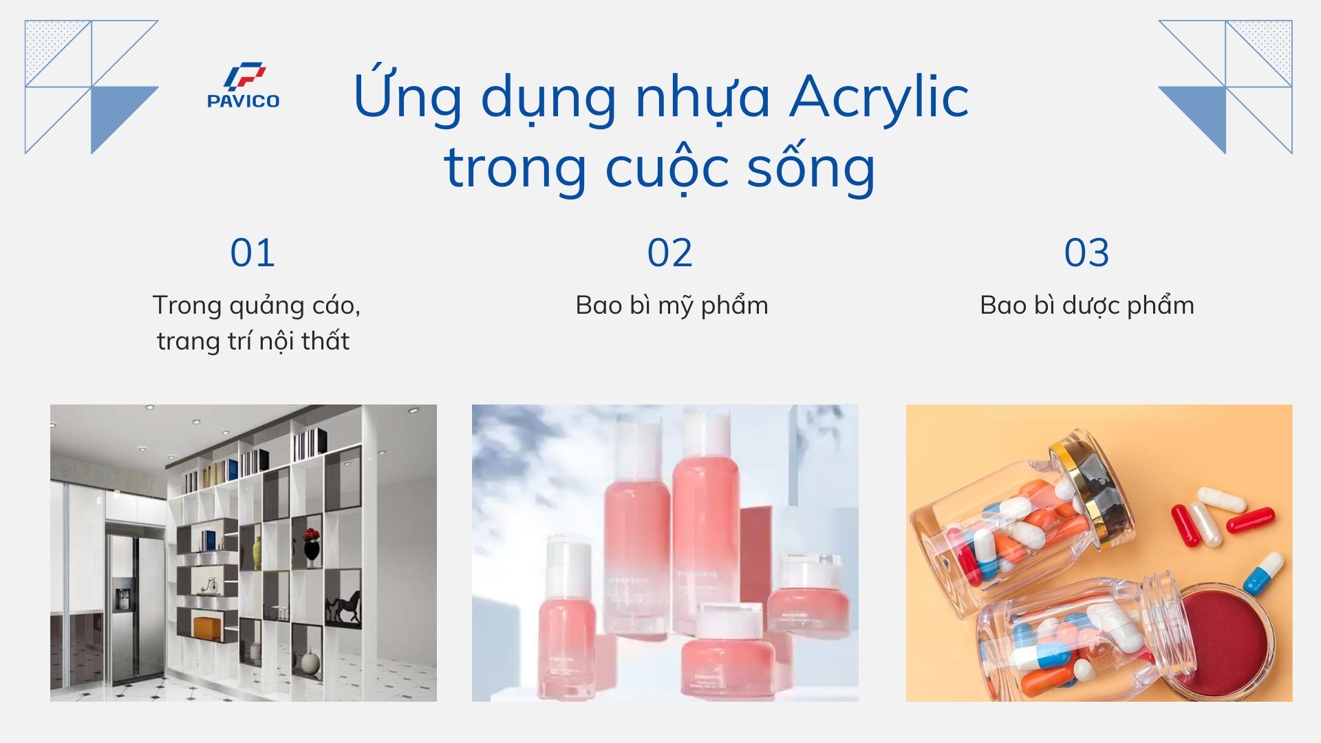 Ứng dụng của nhựa Acrylic trong cuộc sống