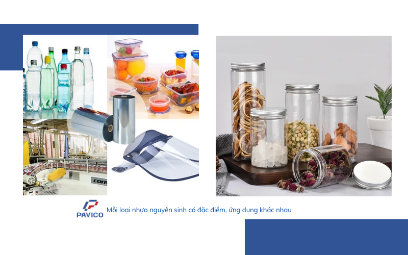 Ứng dụng của nhựa nguyên sinh