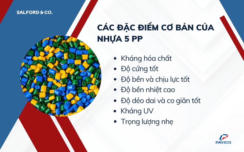 Các đặc điểm cơ bản của nhựa PP