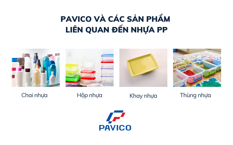 Pavico và các sản phẩm liên quan đến nhựa PP