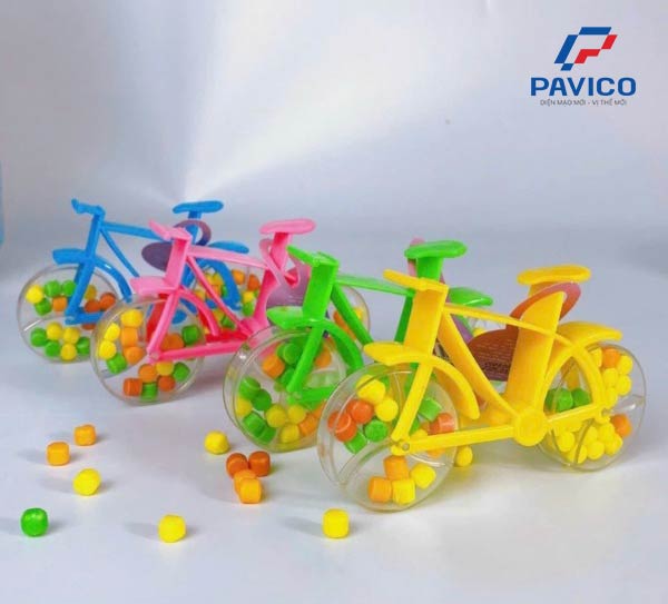 Đồ chơi nhựa xe đạp nhiều màu