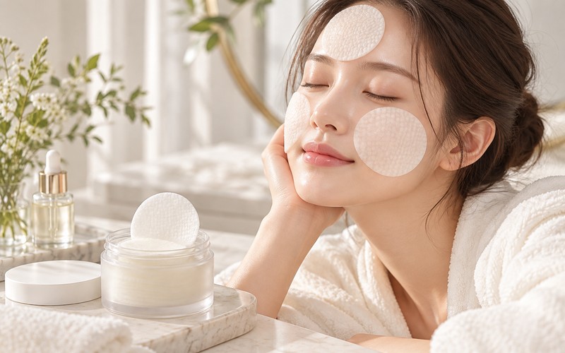 Hũ nhựa đựng toner pad cần phù hợp kích thước pad và lượng dung dịch