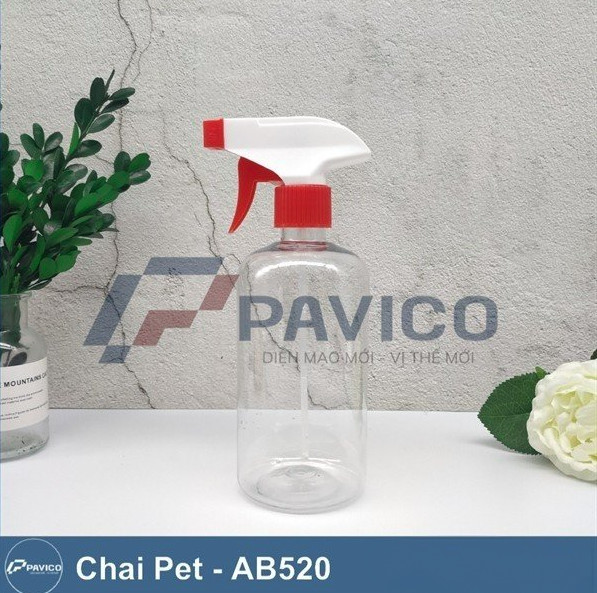 Chai nhựa PET 520ml 